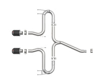 Load image into Gallery viewer, aFe Takeda 2-1/2in 304 SS Axle-Back Exhaust w/Carbon Tips 17-20 Honda Civic Sport L4-1.5L (t) Axle Back aFe
