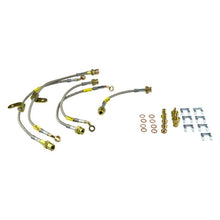 Load image into Gallery viewer, Goodridge 09-12 Cadillac CTS-V (All CTS-V w/ Brembo Brakes) Stainless Steel Brake Line Kit Brake Line Kits Goodridge
