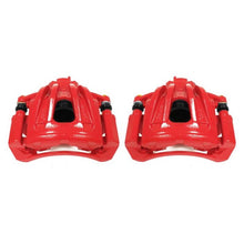 Load image into Gallery viewer, Power Stop 02-07 Jeep Liberty Front Red Calipers w/Brackets - Pair Brake Calipers - Perf PowerStop   
