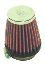 Load image into Gallery viewer, K&amp;N Universal Chrome Filter 1 9/16 inch FLG / 2 5/8 inch Bottom / 2 inch Top / 3 inch Height Air Filters - Universal Fit K&amp;N Engineering   
