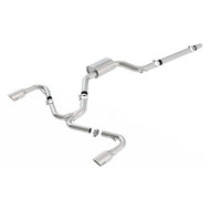 Borla 2018 Volkswagen GTI (MK7.5) 2.0T AT/MT SS S-Type Catback Exhaust w/Stainless Brushed Tips Catback Borla