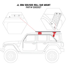 Load image into Gallery viewer, Go Rhino 19-22 Jeep Wrangler JLU SRM Roll Bar Mount Kit - Tex. Blk Roof Rack Go Rhino
