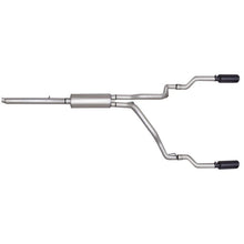 Load image into Gallery viewer, Gibson 05-08 Dodge Dakota SLT 3.7L 2.5in Cat-Back Dual Split Exhaust - Black Elite Catback Gibson
