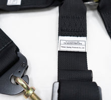 Load image into Gallery viewer, NRG FIA 6pt 2in. Shoulder Belt for HANS Device/ Rotary Cam Lock Buckle/ 3in. Waist Belt - Black Seat Belts &amp; Harnesses NRG
