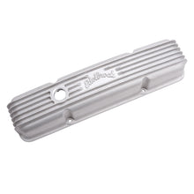 Load image into Gallery viewer, Edelbrock Valve Cover Classic Series Chevrolet 1959-1986 262-400 CI V8 w/ Oil Fill Hole Satin Valve Covers Edelbrock
