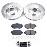 Power Stop 93-94 Lexus LS400 Front Z23 Evolution Sport Brake Kit Brake Kits - Performance D&S PowerStop   