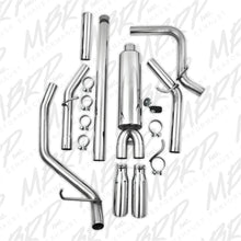 Load image into Gallery viewer, MBRP 14 Chevy/GMC 1500 Silverado/Sierra 4.3L V6/5.3L V8 Dual Split Side T409 3in Cat Back Exhaust Catback MBRP
