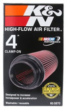 Load image into Gallery viewer, K&amp;N Universal Rubber Filter 4inch FLG / 6inch OD-B / 4-5/8inch OD-T / 9inch H Air Filters - Universal Fit K&amp;N Engineering   

