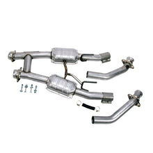 Load image into Gallery viewer, BBK 86-93 Mustang 5.0 High Flow H Pipe With Catalytic Converters - 2-1/2 Downpipe Back BBK
