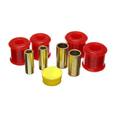 Load image into Gallery viewer, Energy Suspension 97-01 Ford Escort Rear Track Arm Bushing Set - Red Bushing Kits Energy Suspension
