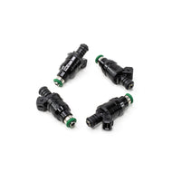 DeatschWerks Universal 1000cc Low Impedance 11mm Upper Injector - Set of 4 Fuel Injector Sets - 4Cyl DeatschWerks