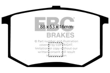 Load image into Gallery viewer, EBC 75-80 Lotus Esprit 2.0 Yellowstuff Rear Brake Pads Brake Pads - Performance EBC   

