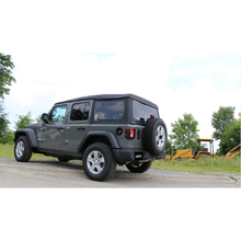 Load image into Gallery viewer, Corsa 2018-2024 Jeep Wrangler JL 2.5in Dual Rear Turn Down Exit Black Touring Axle-Back Exhaust Axle Back CORSA Performance
