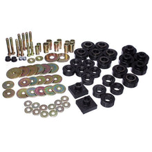 Load image into Gallery viewer, Energy Suspension 68-72 Oldsmobile Cutlass Black Body Mount Set Bushing Kits Energy Suspension
