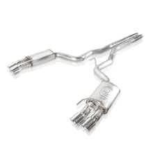 Load image into Gallery viewer, Stainless Works 2018+ Ford Mustang GT 3in Redline Series Catback H-Pipe w/Active Valves &amp; Quad Tips Catback Stainless Works
