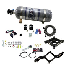 Load image into Gallery viewer, Nitrous Express 4150 Single Entry Billet Crossbar Nitrous Plate Kit (50-300HP) w/Composite Bottle Nitrous Systems Nitrous Express
