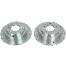 Load image into Gallery viewer, Power Stop 04-06 Kia Amanti Rear Evolution Drilled &amp; Slotted Rotors - Pair Brake Rotors - Slot &amp; Drilled PowerStop   
