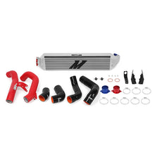 Load image into Gallery viewer, Mishimoto 2016+ Honda Civic 1.5T / 2017+ Honda Civic Si Silver Intercooler Kit w/Red Pipes Intercooler Kits Mishimoto

