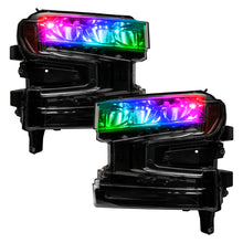 Load image into Gallery viewer, Oracle 19-21 Silverado/Sierra 1500 RGB Demon Eye Headlight Kit - w/o Controller SEE WARRANTY Headlights ORACLE Lighting
