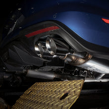 Load image into Gallery viewer, Stainless Works 2018+ Ford Mustang GT 3in Redline Series Catback H-Pipe w/Active Valves &amp; Quad Tips Catback Stainless Works
