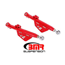 Load image into Gallery viewer, BMR 99-04 Mustang Single Adj. Lower Control Arms / Rod End (Polyurethane) - Red Control Arms BMR Suspension
