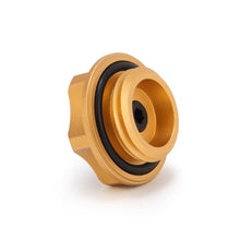 Load image into Gallery viewer, Mishimoto Subaru Oil FIller Cap - Gold Oil Caps Mishimoto
