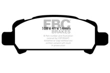 Load image into Gallery viewer, EBC 02-06 Subaru Baja 2.5 Ultimax2 Rear Brake Pads Brake Pads - OE EBC   
