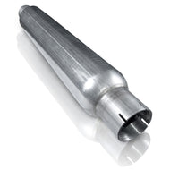 Stainless Works 2.25in SMOOTH TUBE MUFFLER (MILL FINISH) | ST222422