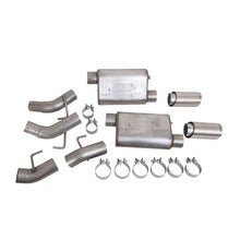 Load image into Gallery viewer, BBK Vari-Tune Axle Back Exhaust Kit 2 Adjustable Performance Mufflers 2-3/4 Pipe 4 in. Tips Axle Back BBK
