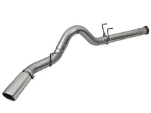 Load image into Gallery viewer, aFe LARGE BORE HD 5in 409-SS DPF-Back Exhaust w/Polished Tip 2017 Ford Diesel Trucks V8 6.7L (td) DPF Back aFe
