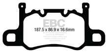 Load image into Gallery viewer, EBC 13-15 Porsche 911 (991) GT3 3.8L (Cast Iron Rotor Only) Bluestuff Rear Brake Pads Brake Pads - Racing EBC   
