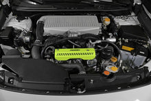 Load image into Gallery viewer, Perrin 22-23 Subaru WRX Pulley Cover (Short Version - Works w/AOS System) - Neon Yellow Engine Covers Perrin Performance   
