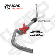 Load image into Gallery viewer, Diamond Eye KIT 4in MFLR RPLCMENT PIPE TB SGL ALUM 94-97 5 7 3L F250/F350 PWRSTROKE NFS W CARB STDS Turbo Back Diamond Eye Performance
