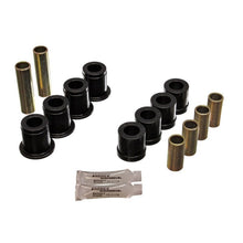 Load image into Gallery viewer, Energy Suspension 87-95 Nissan Pathfinder 2WD/4WD Black Front Control Arm Bushing Set Bushing Kits Energy Suspension
