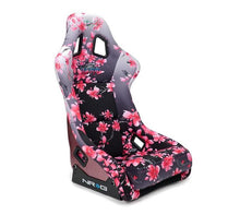 Load image into Gallery viewer, NRG FRP Bucket Seat PRISMA Japanese Cherry Blossom Edition W/ Pink Pearlized Back - Medium Race Seats NRG

