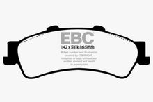 Load image into Gallery viewer, EBC 01-05 Cadillac Deville 4.6 HD Greenstuff Rear Brake Pads Brake Pads - Performance EBC   
