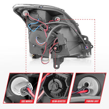 Load image into Gallery viewer, ANZO 2007-2012 Nissan Sentra Projector Headlights Black Headlights ANZO
