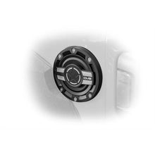 Load image into Gallery viewer, DV8 Offroad 2018+ Jeep JL Aluminum Fuel Door for 20-Pres Wrangler Fuel Caps DV8 Offroad
