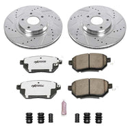 Power Stop 03-05 Infiniti FX35 Front Z26 Street Warrior Brake Kit Brake Kits - Performance D&S PowerStop   