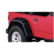 Load image into Gallery viewer, Bushwacker 97-06 Jeep TJ Max Pocket Style Flares 4pc - Black Fender Flares Bushwacker
