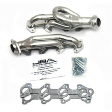 Load image into Gallery viewer, JBA 02-03 Dodge Ram 4.7L PowerTech 1-1/2in Primary Silver Ctd Cat4Ward Header Headers &amp; Manifolds JBA
