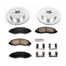 Load image into Gallery viewer, Power Stop 03-04 Dodge Dakota Front Z23 Evolution Sport Brake Kit Brake Kits - Performance D&amp;S PowerStop   
