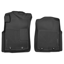 Load image into Gallery viewer, Husky Liners 12-14 Toyota Tacoma Pickup(Crew / Ext / Std Cab) X-Act Contour Black Front Floor Liners Floor Mats - Rubber Husky Liners

