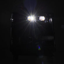 Load image into Gallery viewer, AlphaRex 16-18 Chevy 1500HD NOVA-Series LED Proj Headlghts Alpha BK Atv Lgt/SeqSig &amp; DRL(Req 810023) Headlights AlphaRex
