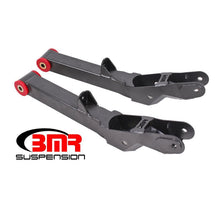 Load image into Gallery viewer, BMR 10-15 5th Gen Camaro Rear Lower Control Arms Non-Adj. (Polyurethane) - Black Hammertone Control Arms BMR Suspension

