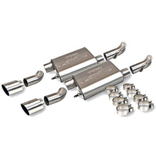 Load image into Gallery viewer, BBK Vari-Tune Axle Back Exhaust Kit 2 Adjustable Performance Mufflers 2-3/4 Pipe 4 in. Tips Axle Back BBK
