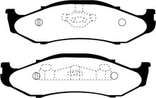 Load image into Gallery viewer, EBC 97-99 Jeep Cherokee 2.5 82mm High Rotors Yellowstuff Front Brake Pads Brake Pads - Performance EBC   
