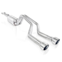 Load image into Gallery viewer, Stainless Works 2006-09 Trailblazer SS 6.0L 2-1/2in Chambered Exhaust X-Pipe Center Bumper Exit Catback Stainless Works
