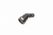 Load image into Gallery viewer, Radium 16mm SAE Female to 45deg 5/8in Barb Fittings Radium Engineering
