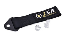 Load image into Gallery viewer, ISR Performance Universal Racing Tow Strap - Black Tow Straps ISR Performance   
